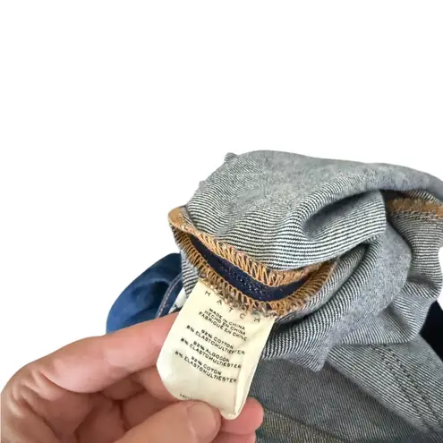 Hatch Maternity Mid Rise Bootcut Jeans Blue Size undefined