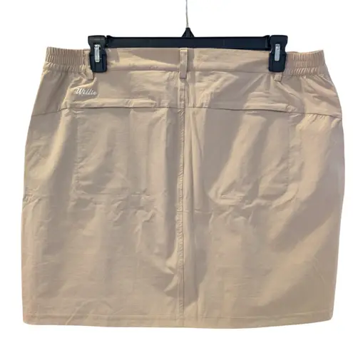 Willit Beige Outdoor Performance Skort Size XXL Brown