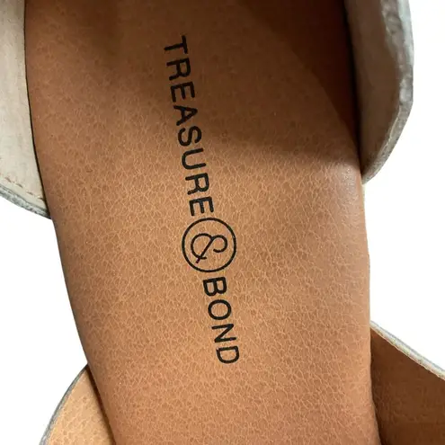 Treasure & Bond Poppy Snake Espadrille Wedge Heels Sandals Size 6M Ankle Strap