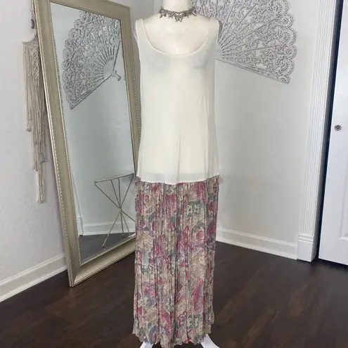 Vintage 1980s Made in USA Ethereal Fairy Grunge Layered 2 Piece Dress Set M Size M