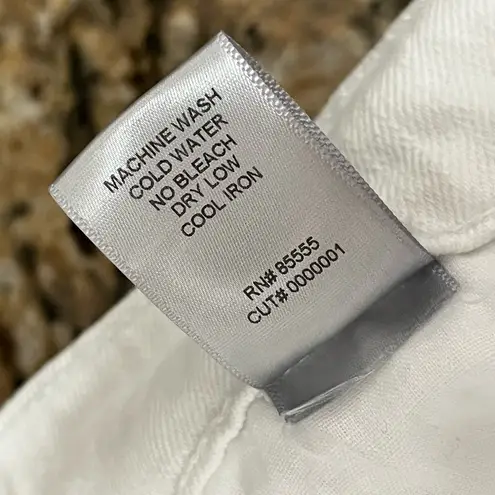 Pistola MASON SLIM BOYFRIEND IVORY MIDNRISE SKINNY 27 29x27 beach coastal