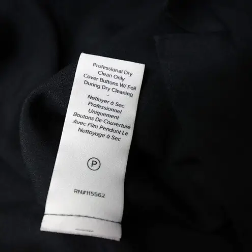 Cinq à Sept NEW Strapless 100% Silk Mini Dress, Black, US 8