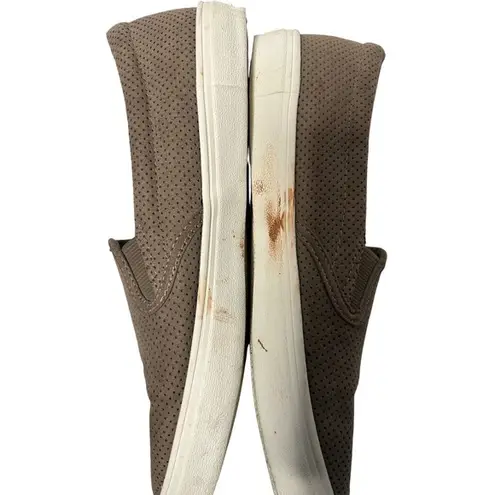 Old Navy  Women 8 Brown Slip On Loafers Shoes Casual Minimalist Thrashed Colorful