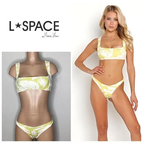 l*space NEW. L* Havana Blooms teeny bikini. Small. Retails $188