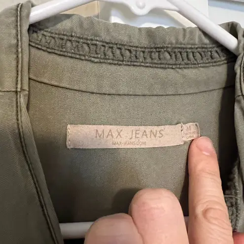 Max jeans Green Utility Vest