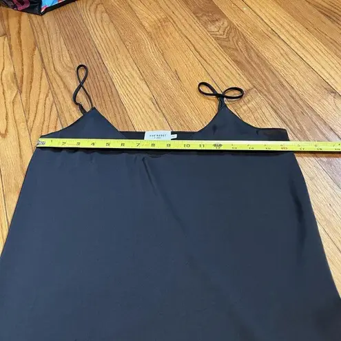 The Reset R Label Black Japanese Satin Charmeuse Cami Top Size XS