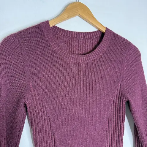 Lululemon  Feeling Balanced Sweater Burgundy – Size 2 (Tag Removed)