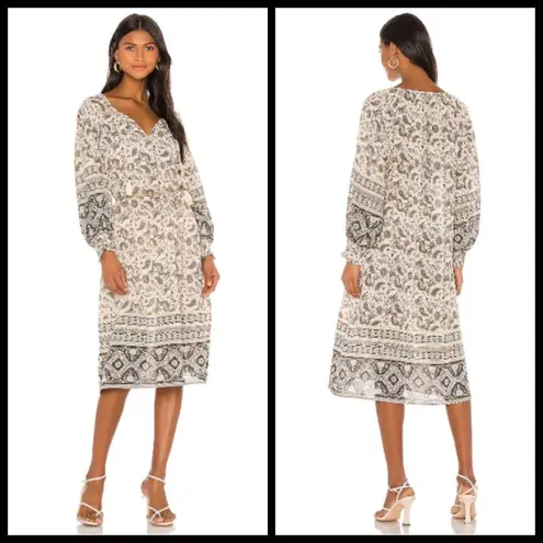 💕SPELL & THE GYPSY💕 Journey Boho Dress ~ Ash Medium M NWT Brown