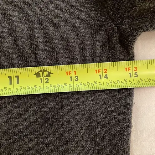 J. Crew Mercantile Gray French Bulldog Teddie Knit Sweater Women's Size XXS