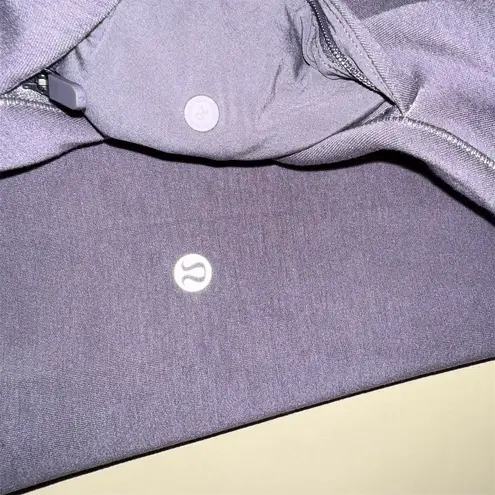 Lululemon Women's Dusky Lavender Crewneck Pullover Size 20 Long Sleeve Casual Purple