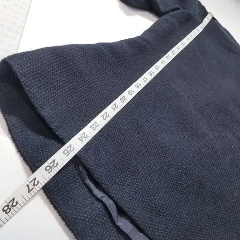 Charlotte Brody New York Black Blouse Boatneck Long Sleeves Size M