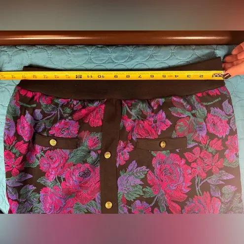 Alfred Dunner Vintage Rose Style Floral Pullover Sweatshirt XL