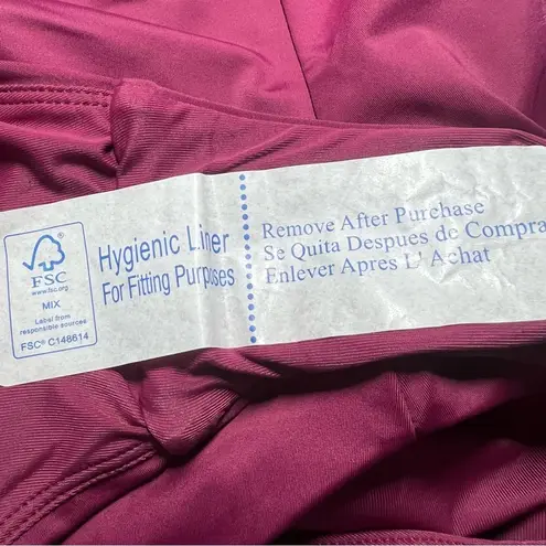 ANDIE NWT Swim The Lagos One Piece Swimsuit Flat Plum Size Large L NEW