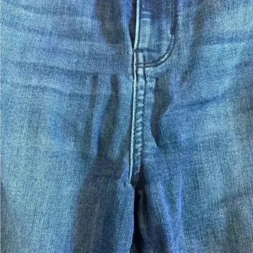 American Eagle  curvy highest rise jegging blue jeans in size 4 short