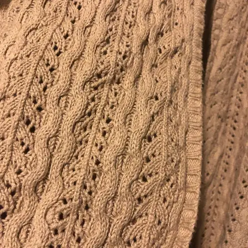 Jones New York  camel 1 button knitted cardigan sz XL