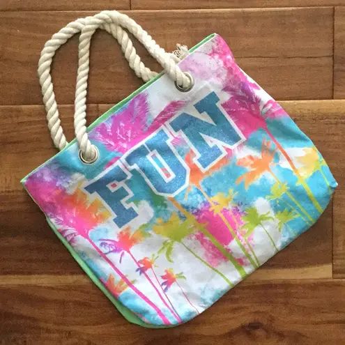 Cute Canvas Tote Bag Green