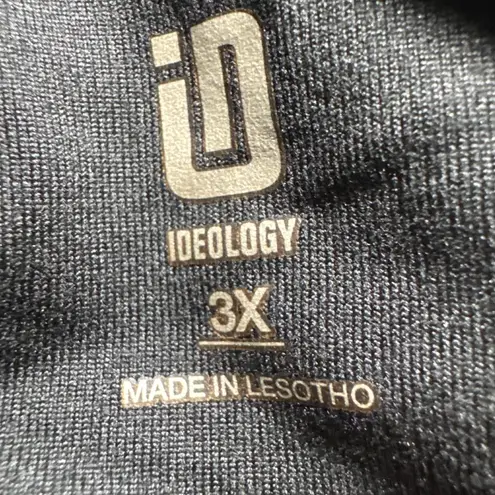 Ideology Black Sports Bra Crisscross Back Low Impact Performance Size 3X - Image 3