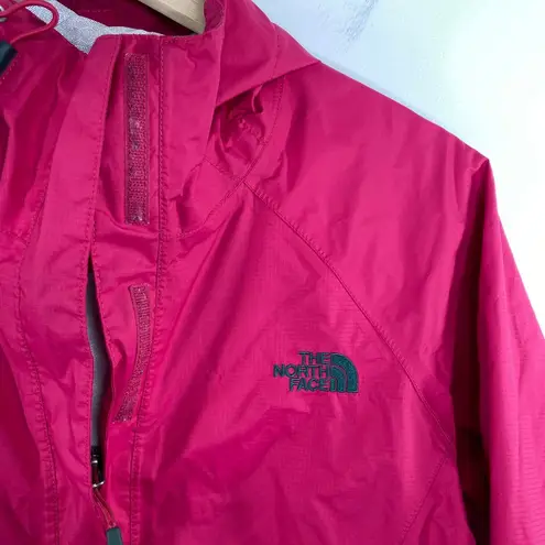 The North Face  Pink Plum Venture Rain Jacket Hooded Long Sleeve Womens Size M