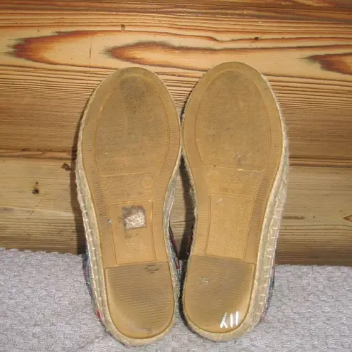 Johnny Was Nepentha Embroidered Espadrilles Shoes