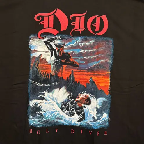 Dio Holy Diver Heavy Metal Band T-Shirt Size Extra Large