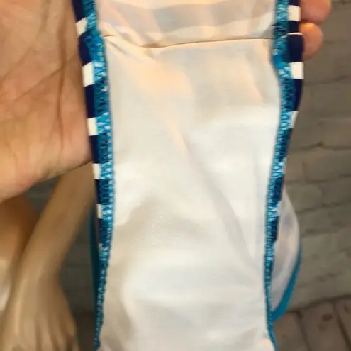 Turquoise Bandeau Bikini Top Matching Bottoms Juniors XL Size undefined