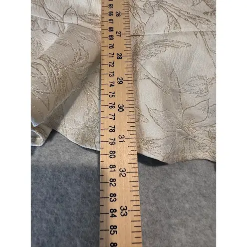 Lulus  Formal Prom‎ Mini Dress Womens Small Ivory Gold Hummingbird Print NEW