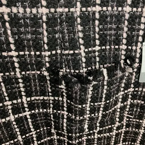 Harper NWT Rose Pink & Black Tweed Shift Dress, Size 16