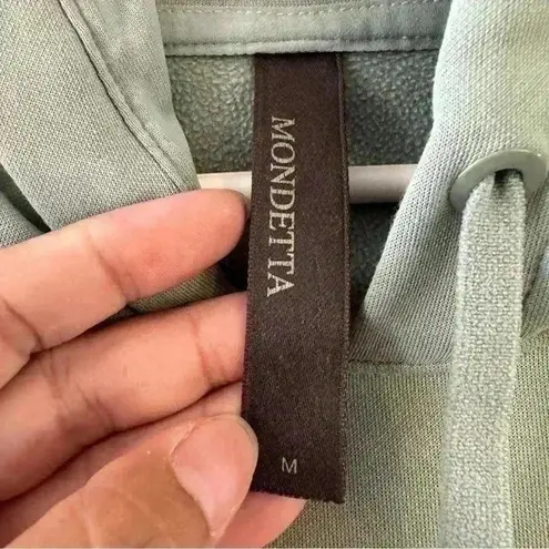 Mondetta Women's Ottoman Hoodie Pullover Green Size Medium