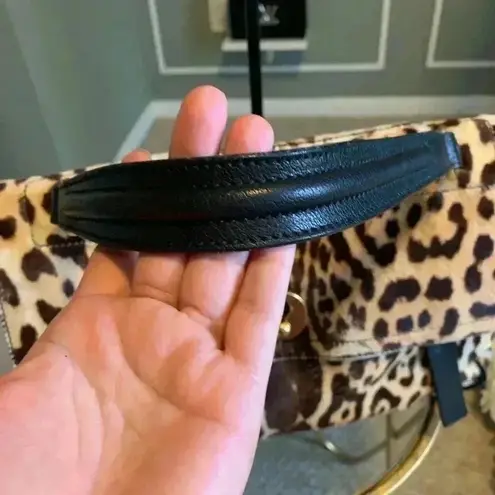 Yves Saint Laurel satchel bag Tan