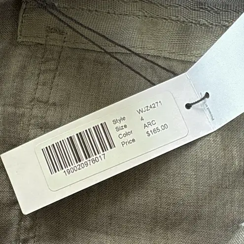 James Perse NWT Linen Shorts Arc (Color) Size 4 Retail $165.00