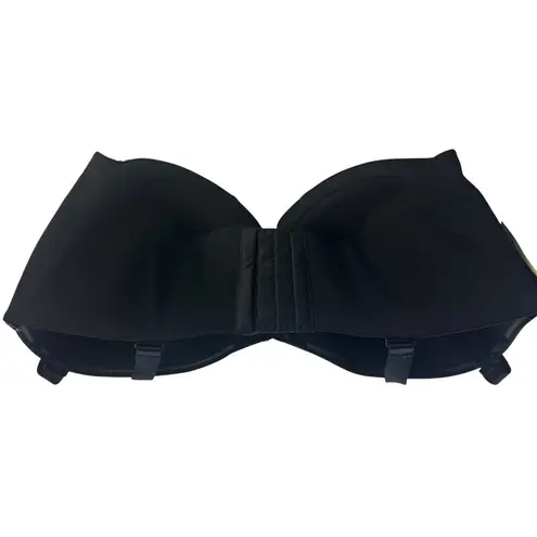 Cacique NWT Lane Bryant Black Multi-Way Strapless Bra Convertible Plus Size 40G