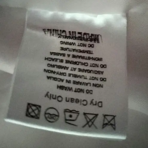 Hand Made Rausch Size S Small Long Wool Blend Coat