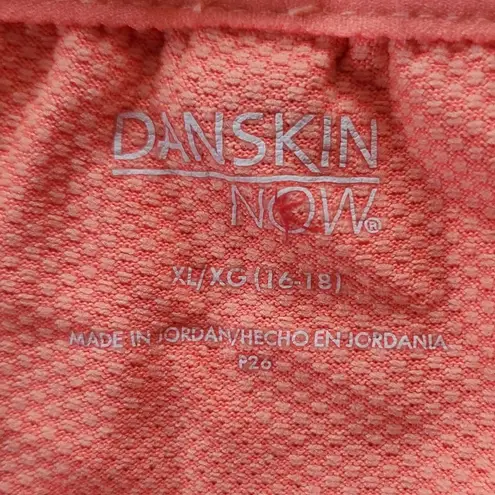 Danskin  Orange Long Sleeve Athleisure Athletic Top XL