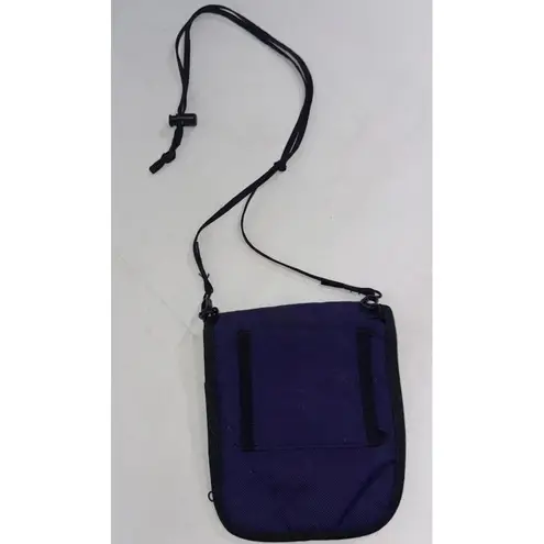 VINTAGE EAGLE CREEK Purple Crossbody Large Folding Gorpcore Travel Wallet