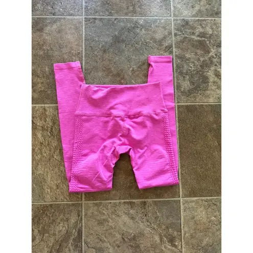 Alphalete New  Halo Leggings Hot Pink Size Small