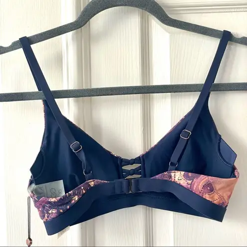 Calia by Carrie Underwood lattice front printed bikini top Size XS