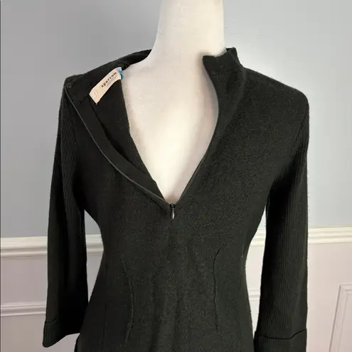 Sparrow Anthropologie Boiled Wool Mock