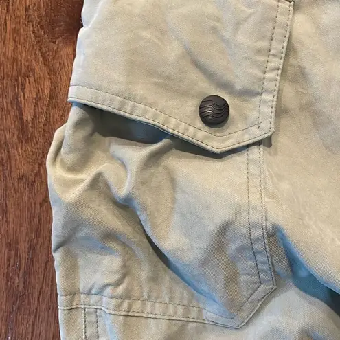 Burton pipe womens green cargo pants size small