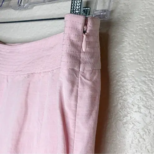 Jones Wear  Linen Blend Women’s Size 16 Baby Pink Crop Pants