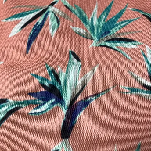 Rachel Pally NWT reversible Tropical clutch pink and green