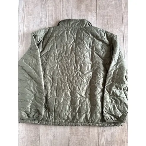 Ducks Unlimited Quilted Jacket Women's XXL Lightweight Coat Puffer Army Green