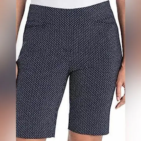 Hilary Radley Hillary Radley Bermuda shorts black with white print LIKE NEW