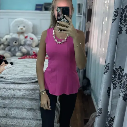Pink Sleeveless Top