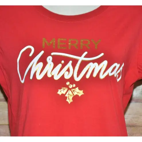 Holiday Time Great Christmas Theme Lot of Ladies Tees T-Shirts Size L 12-14