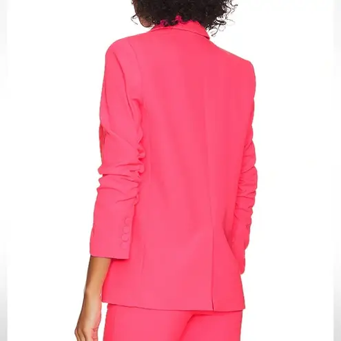 Generation Love Women’s Chic Madison Crepe Blazer Barbie core In Ultra Pink XXL