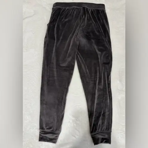 House of Harlow 1960 x Nicole Richie Gray Velour Jogger Pants Size M