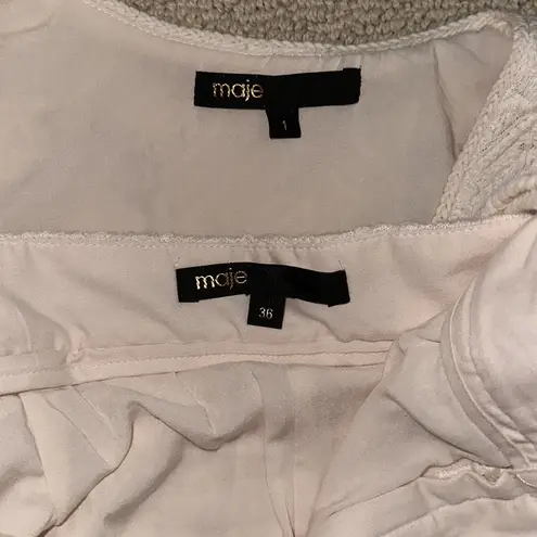 Maje Lichet Embroidered set