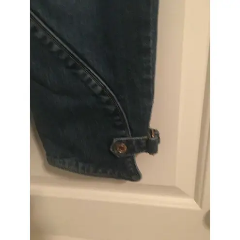 Baby Phat  Women's Juniors Capri Jeans Pockets Size 5 Blue