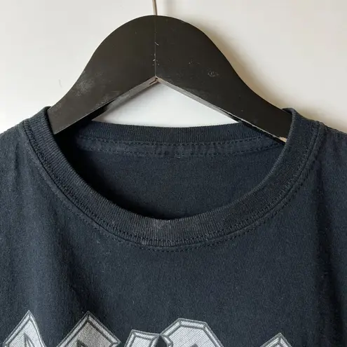 2017 ACDC T Shirt Womens Black Extra Small XS Graphic Tee