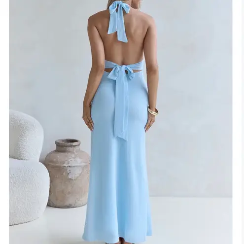 Fortunate One Maxi Dress Blue